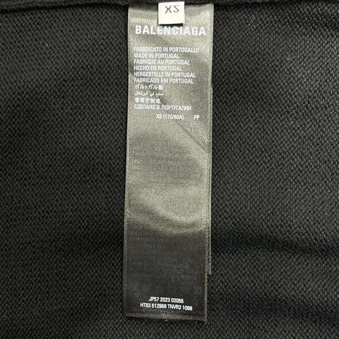 발렌시아가 21fw 컬리지 코튼 니튼탑
