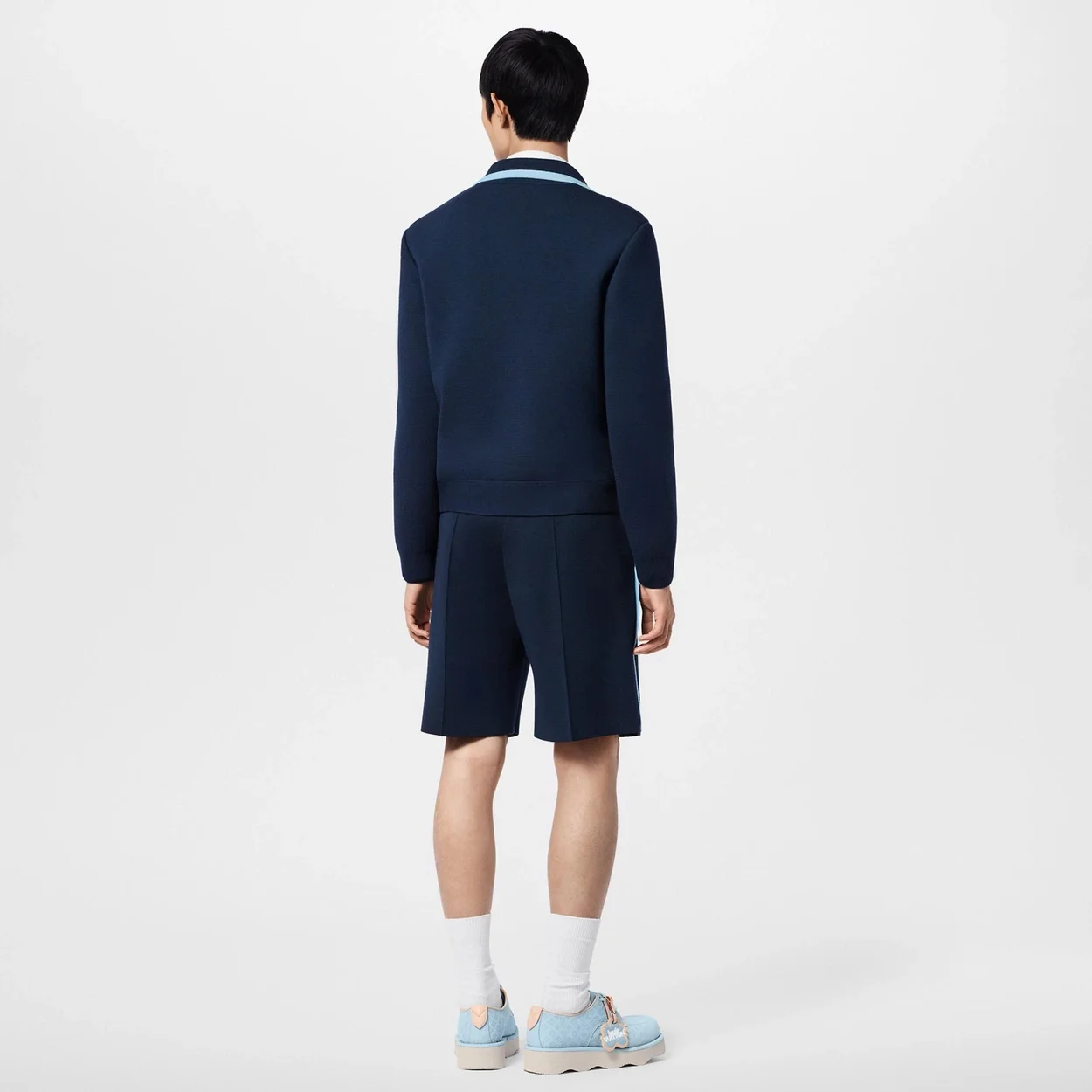 루이비통 시그니처 니티드 울 블루종 1AFPXJ