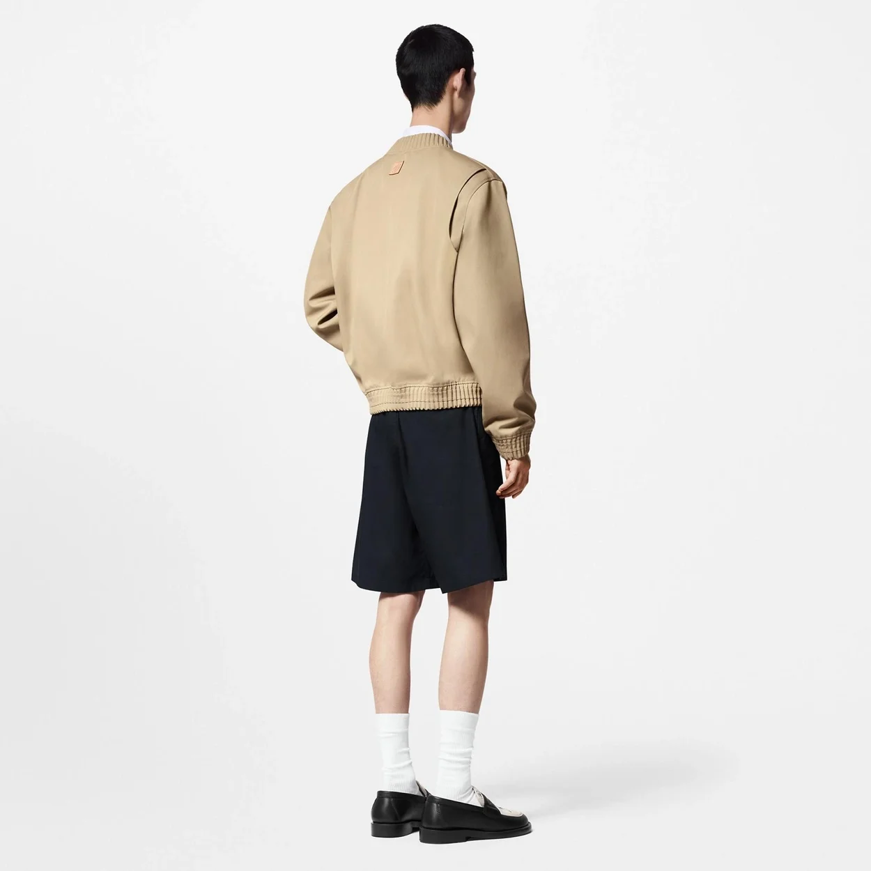 루이비통 엠브로이더드 코튼 블렌드 보머 1AFQDT