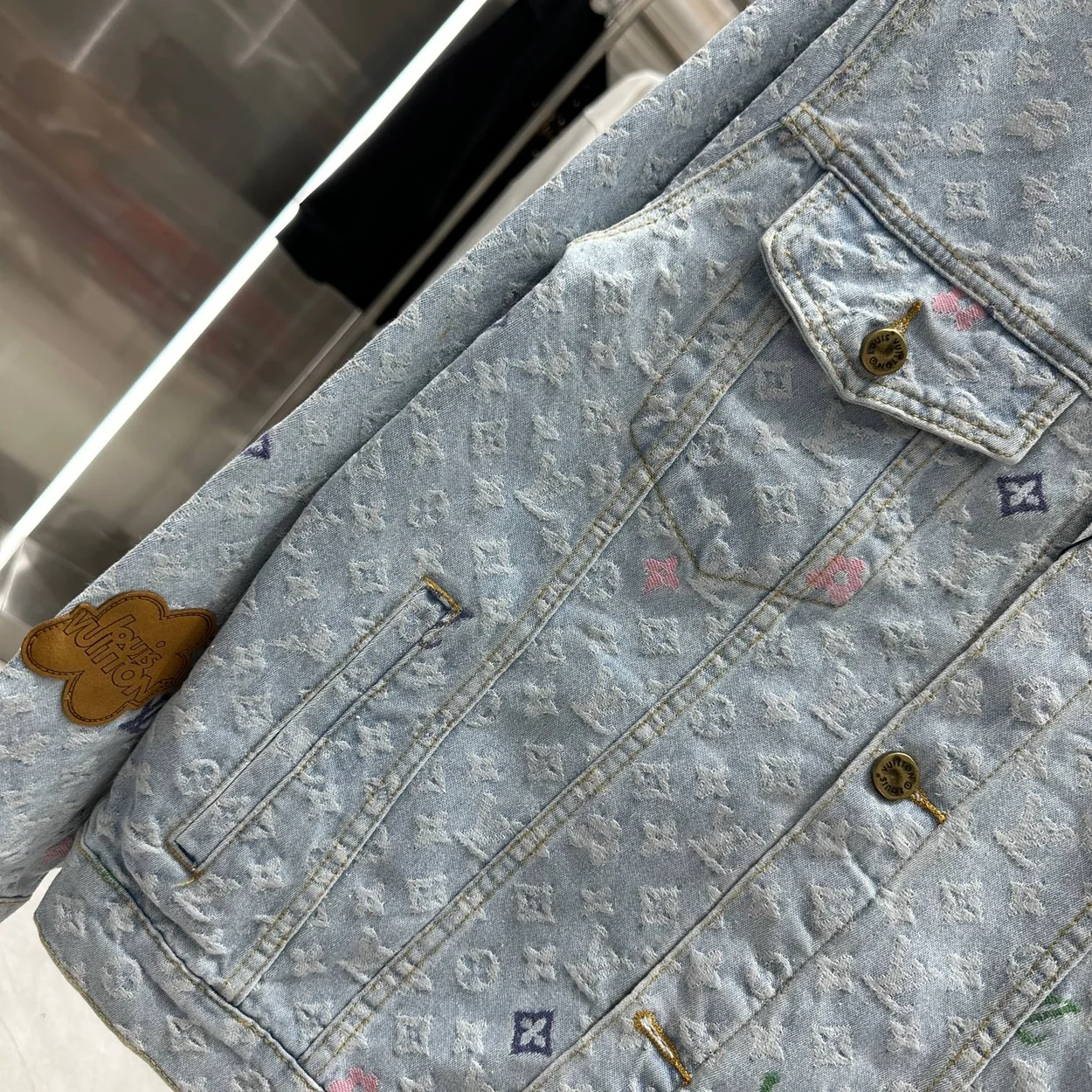 루이비통 모노그램 데님 재킷 1AFPTF