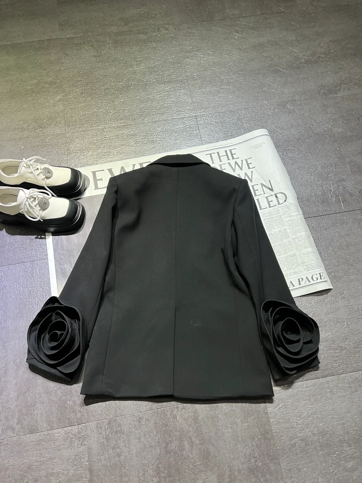 발렌티노 그리자이유 재킷