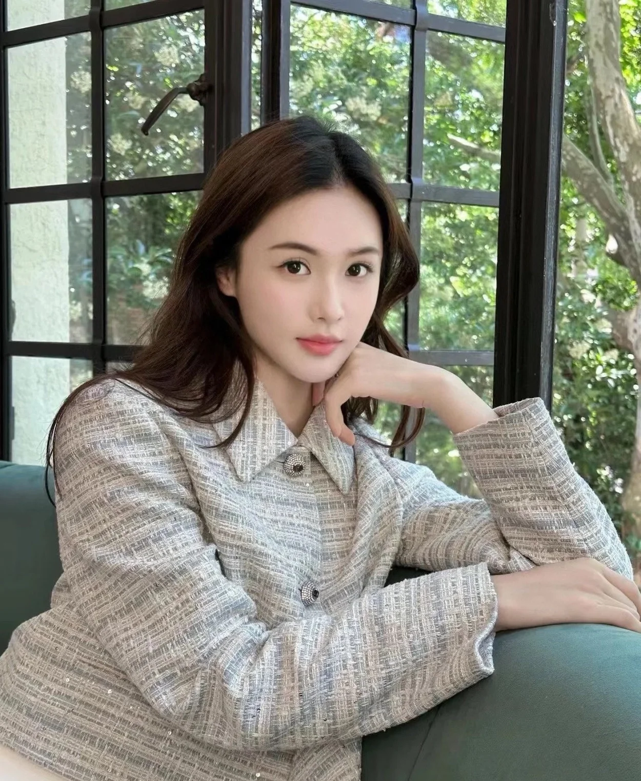 발렌티노 트위드자켓