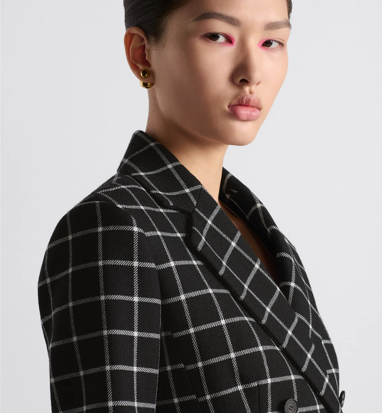 디올 피티드 자켓