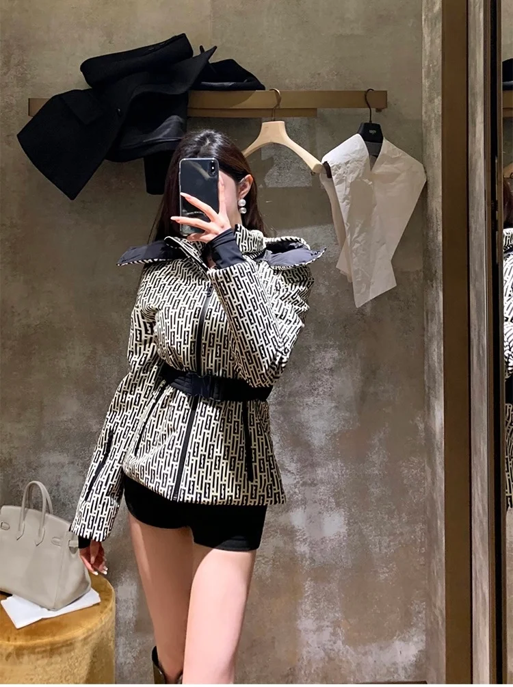 펜디 벨티드 자켓