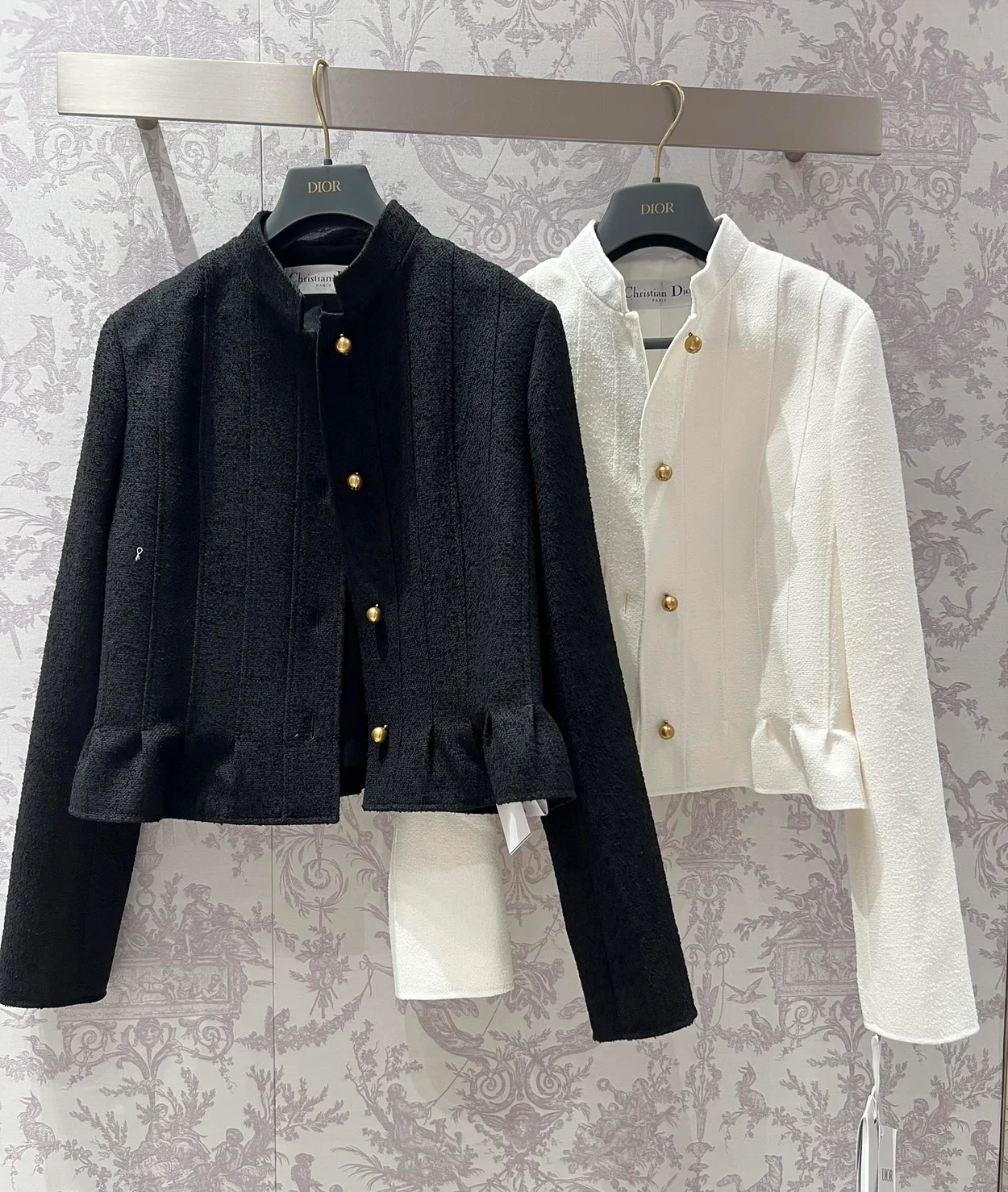 디올 페플럼 재킷 (2color)
