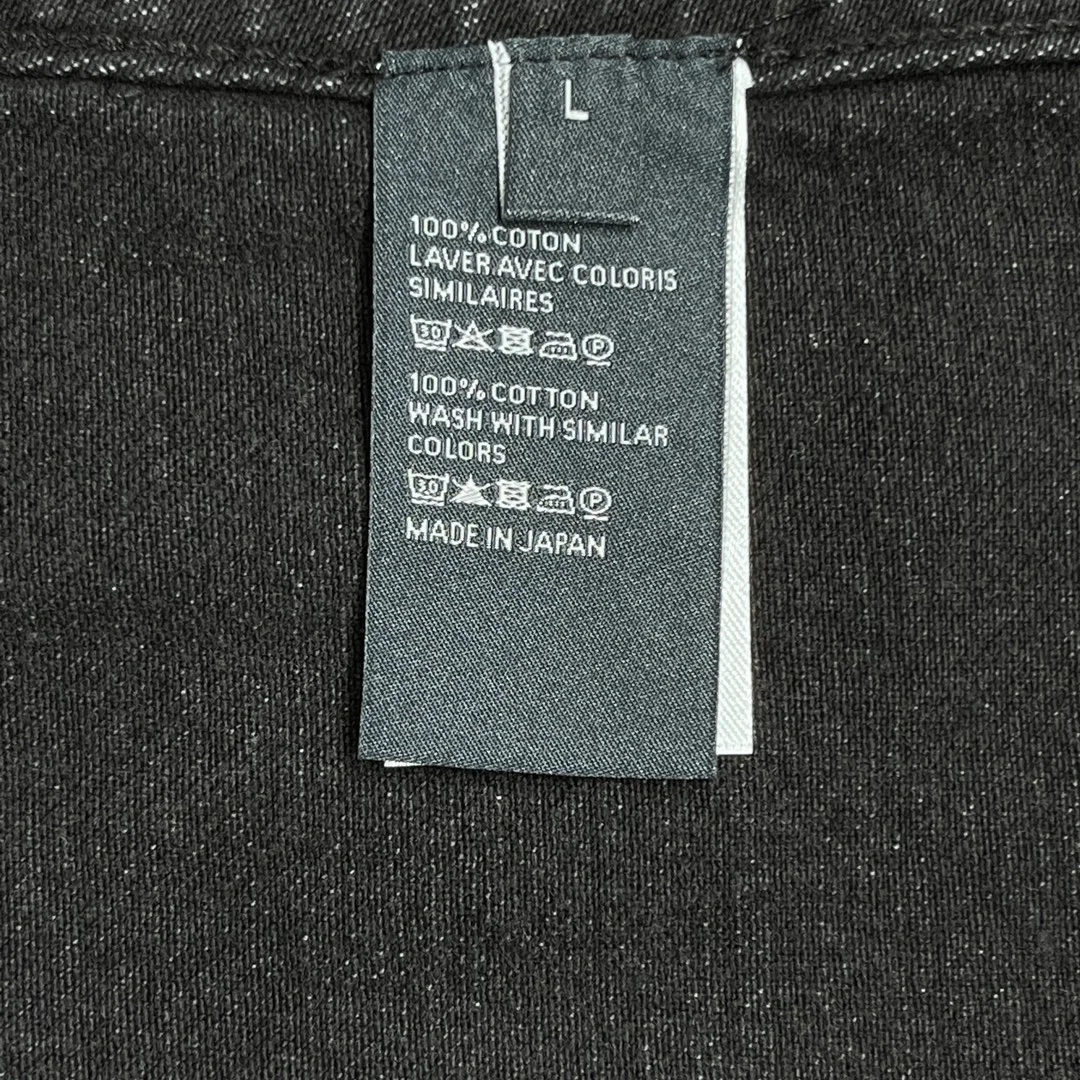 셀린느 차콜 워시 데님 트러커 자켓