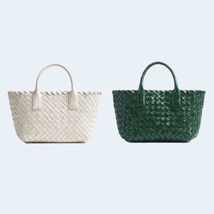 보테가 베네타 크로커다일 미니 까바백 (2color)
