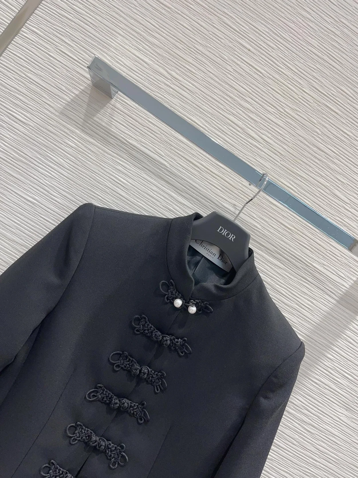 디올 브랜덴버그 울 실크 자켓