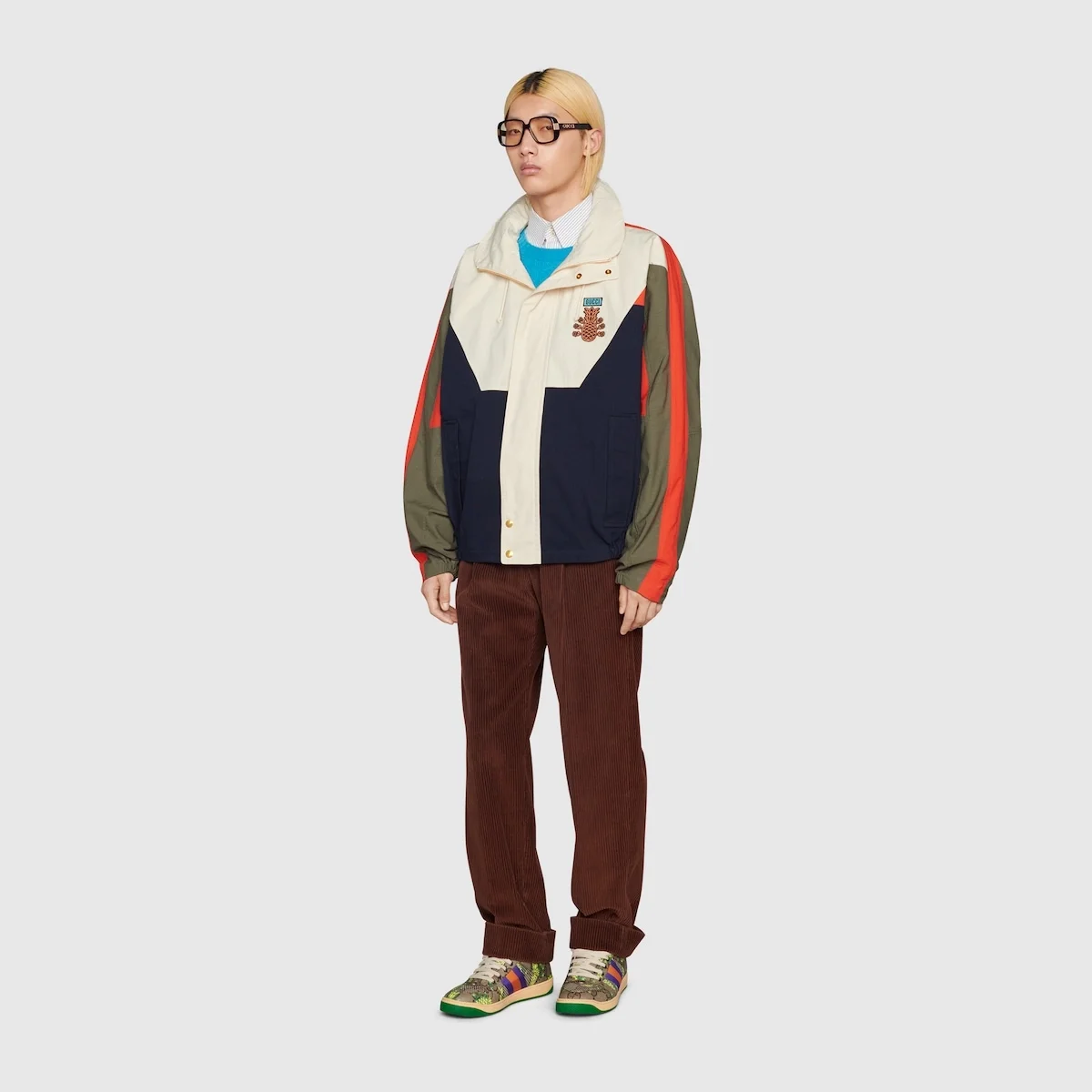 구찌 멀티컬러 파인애플 자켓