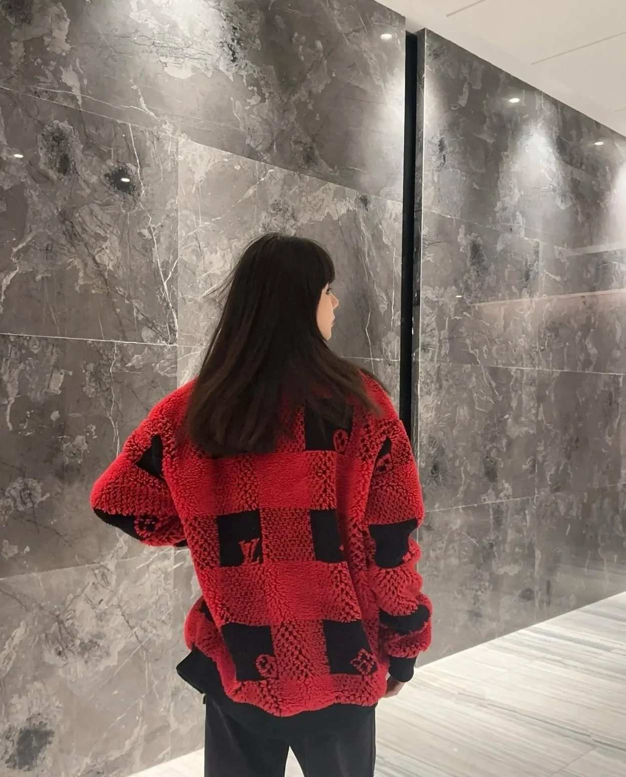 루이비통 다미에 플리스 블루종 1AFXOD