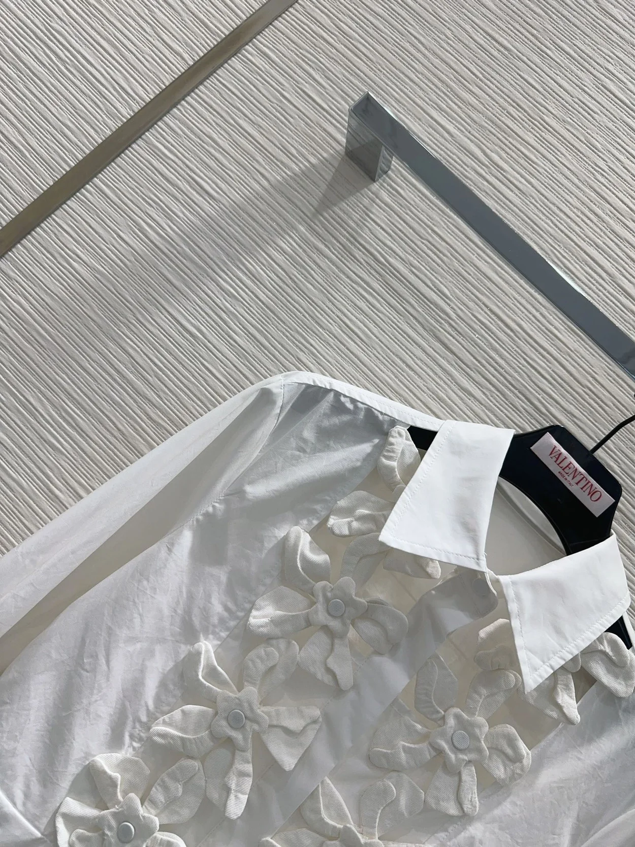 발렌티노 컴팩트 포플린 쇼츠 드레스