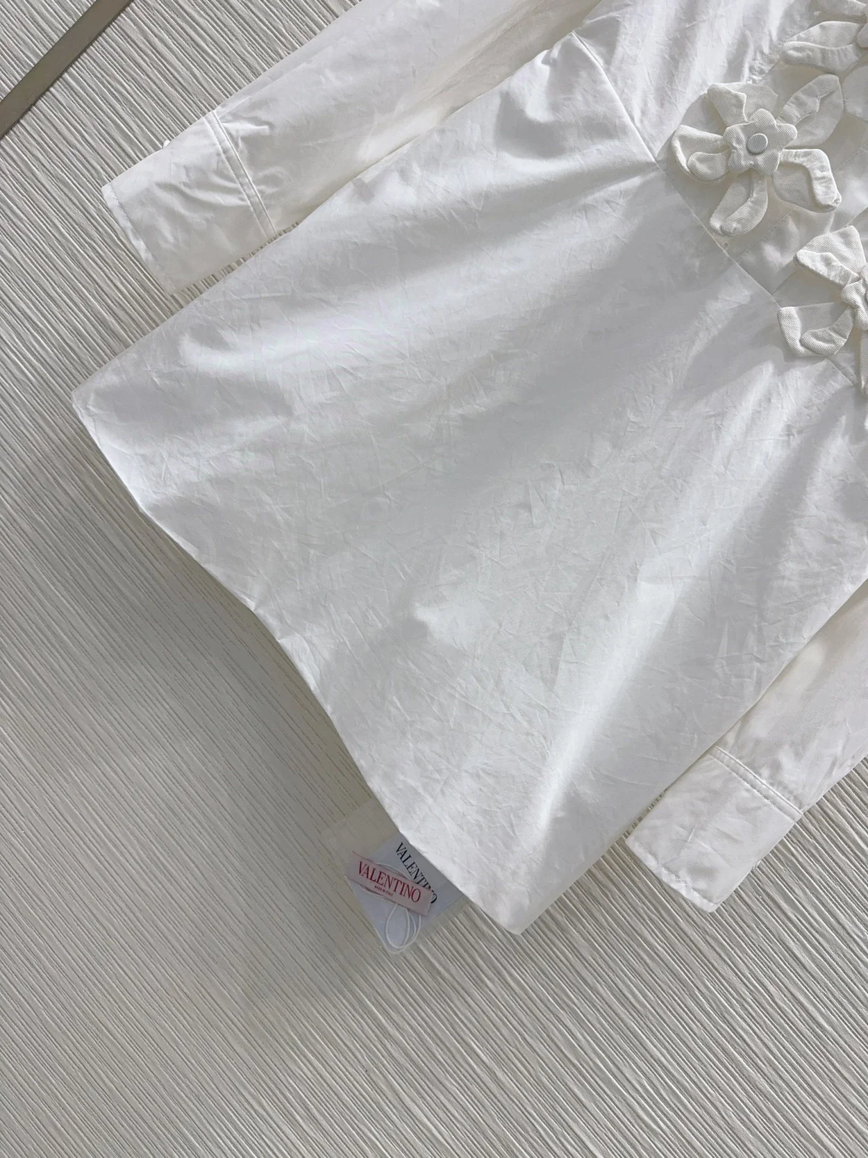 발렌티노 컴팩트 포플린 쇼츠 드레스