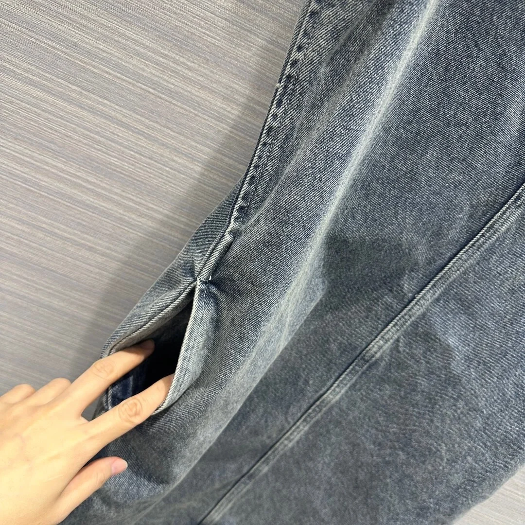 프라다 데님 드레스
