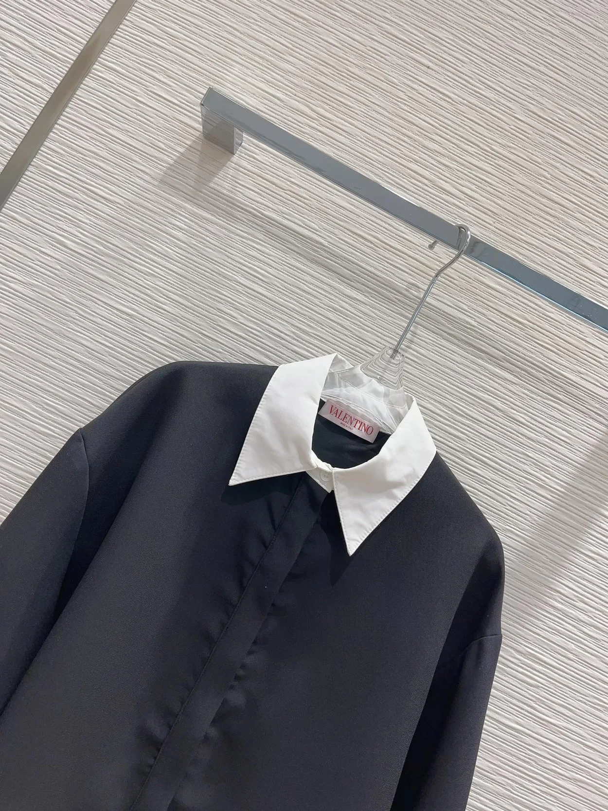 발렌티노 네로 비안코 미니 드레스