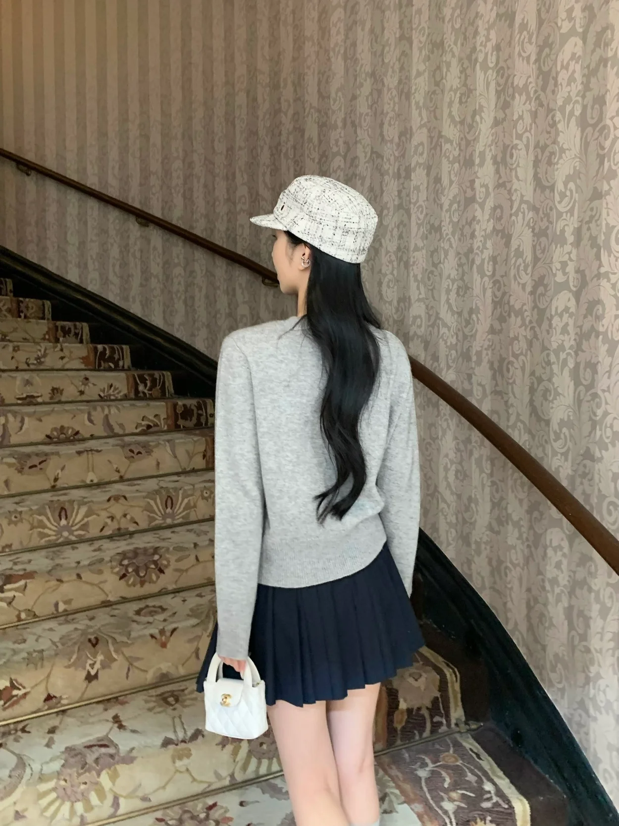 셀린느 헤리티지 캐시미어 트리옹프 가디건