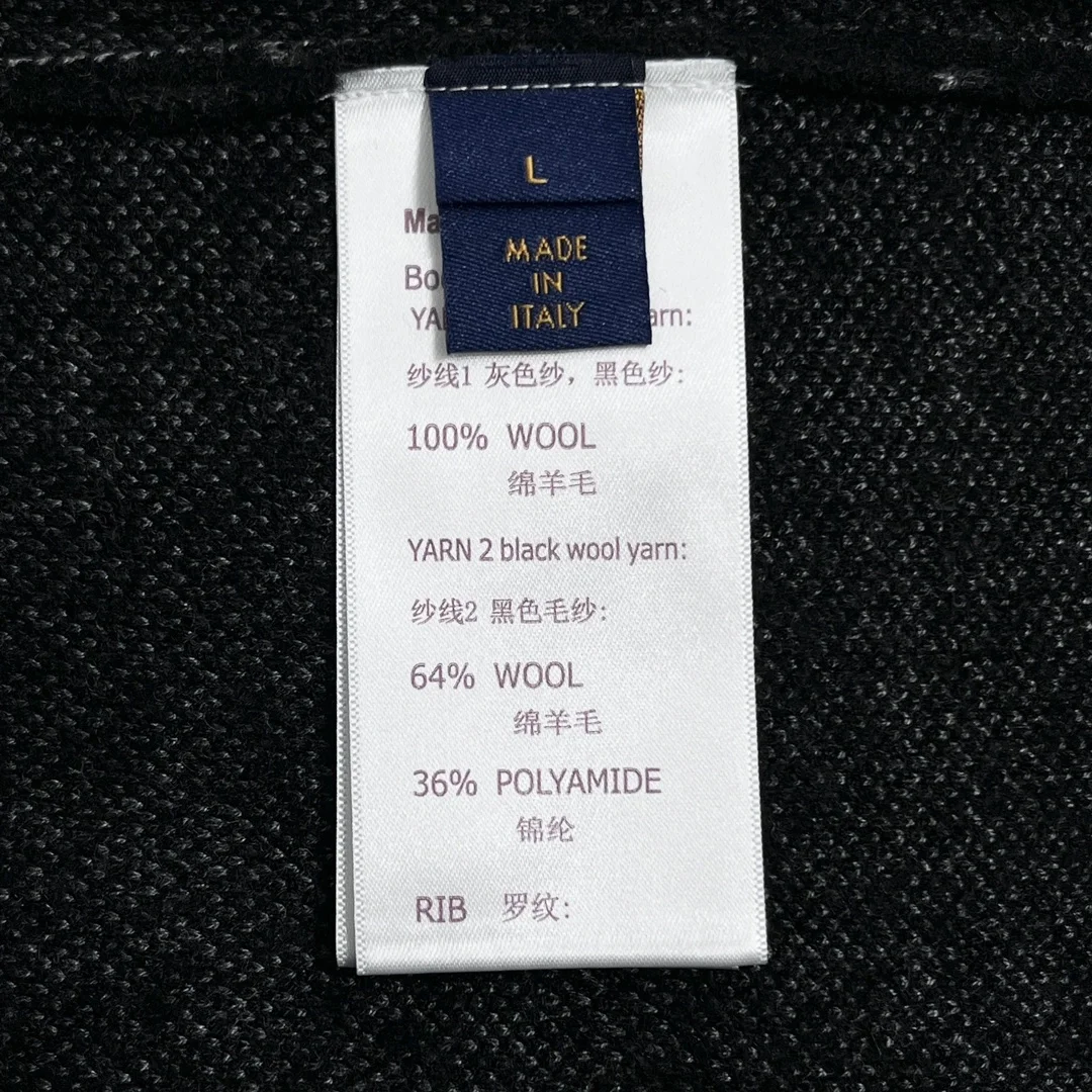 루이비통 디스트레스드 모노그램 니트
