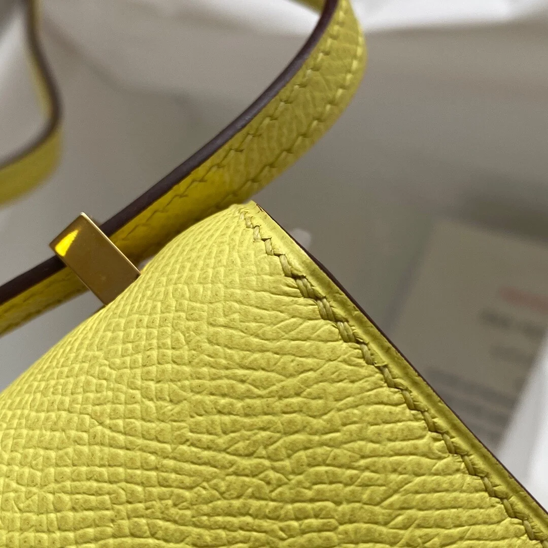 에르메스 콘스탄스 14 Lime Epsom 백