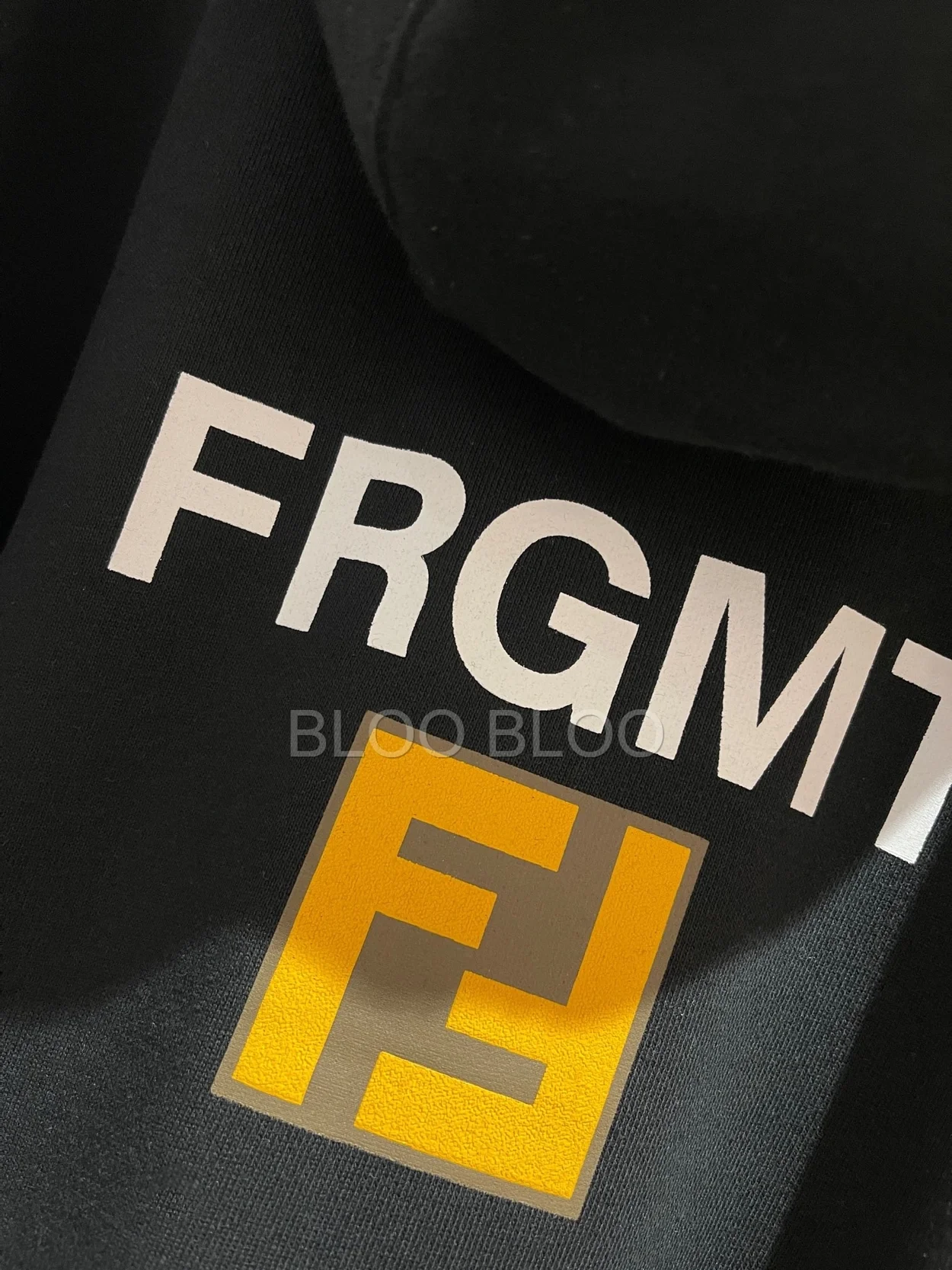 펜디 x 프라그먼트 x 포켓몬 스웨트셔츠 블랙
