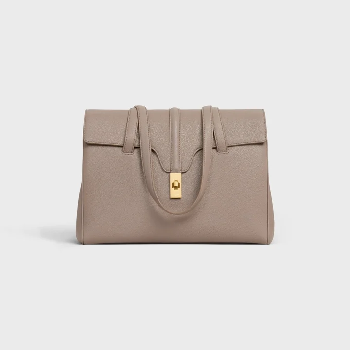 셀린느 미디움 소프트 16 백 그레이 브라운