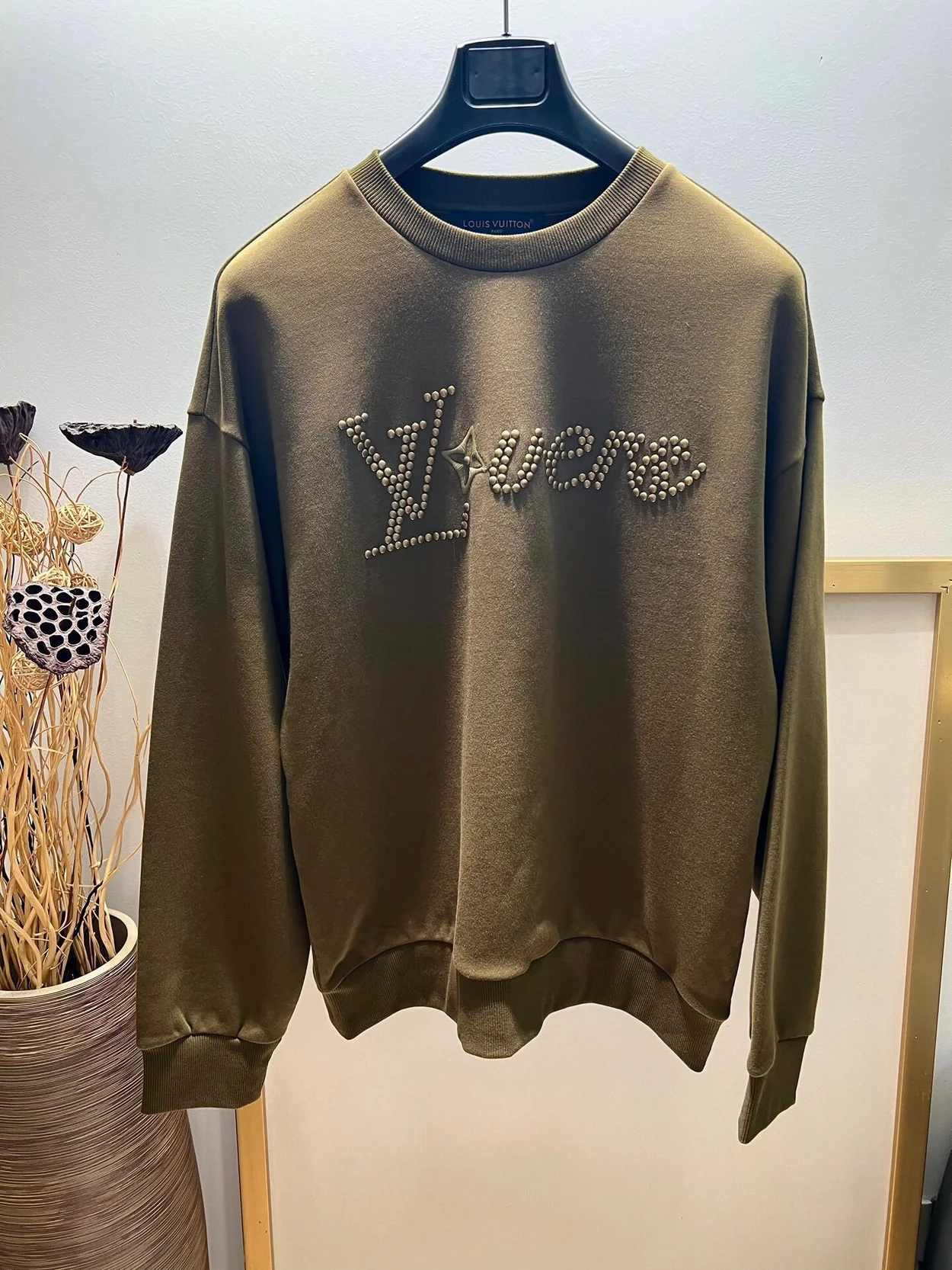 루이비통 코튼 시그니처 크루넥 1AFJHC