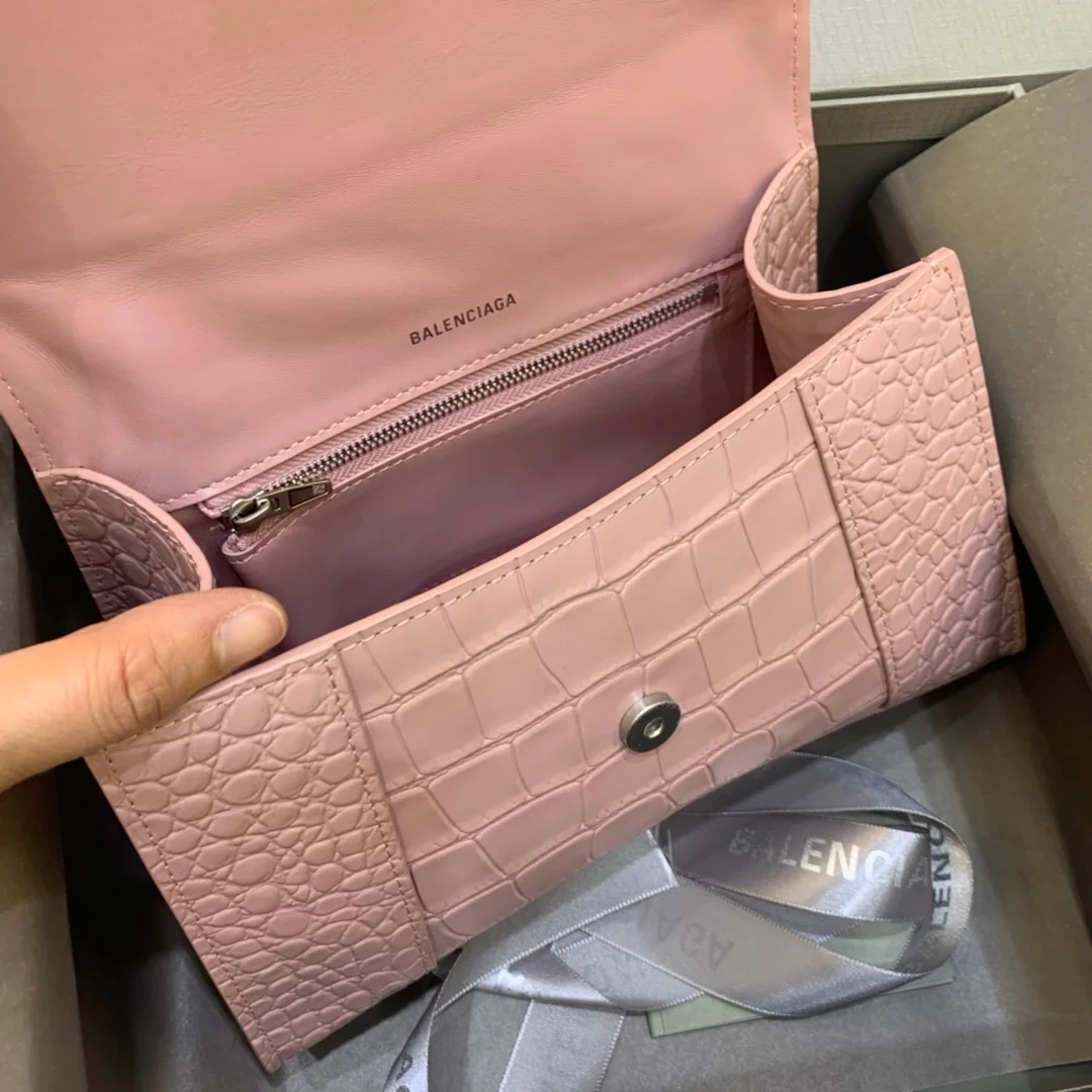 발렌시아가 아워글래스 스몰레더 토트