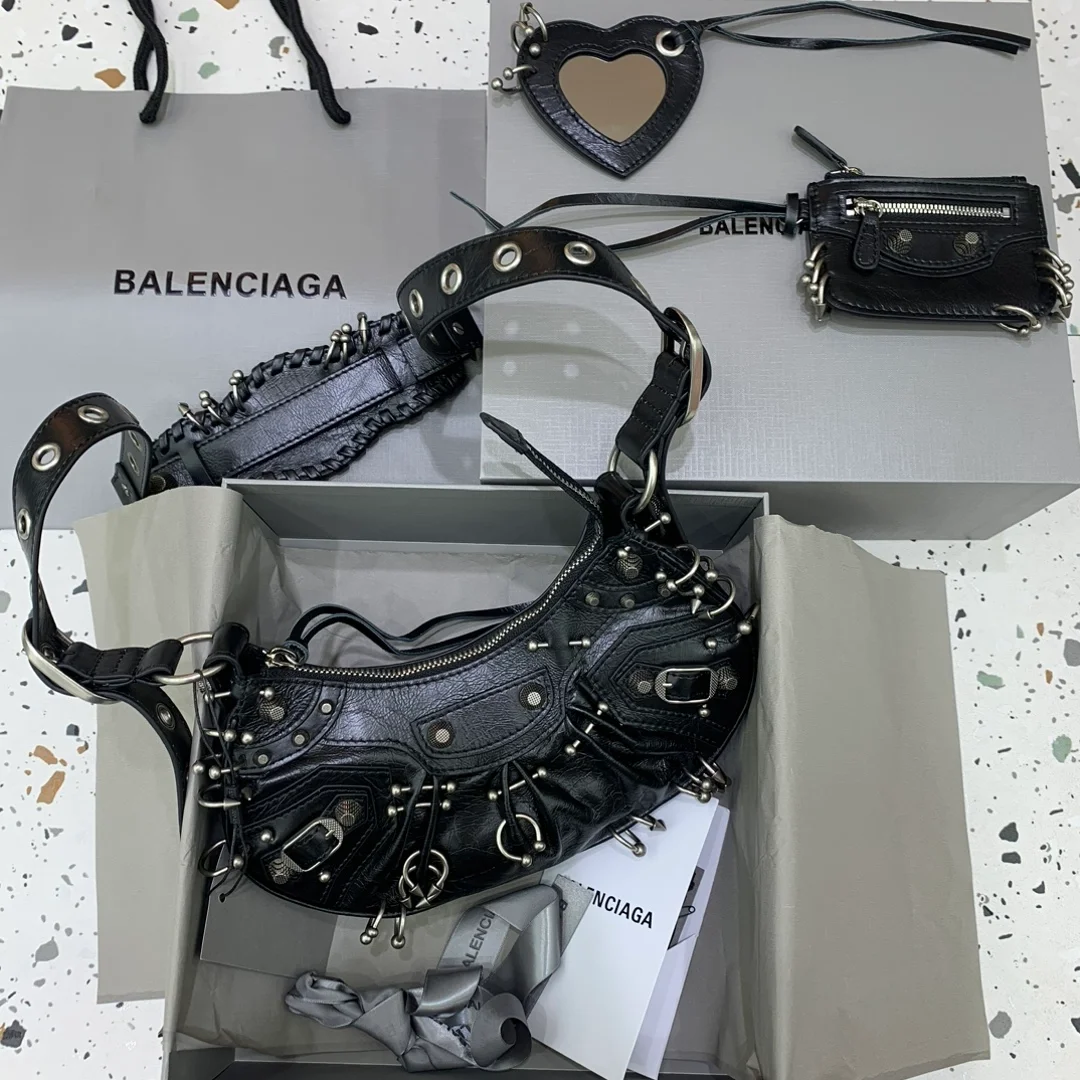 발렌시아가 르카골 XS 피어싱 스몰 숄더백