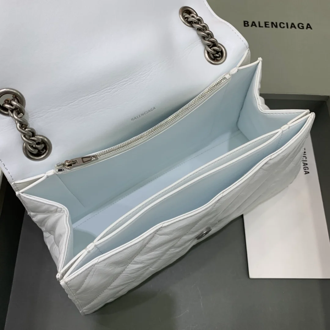 발렌시아가 크러쉬 미디엄 옵틱 화이트