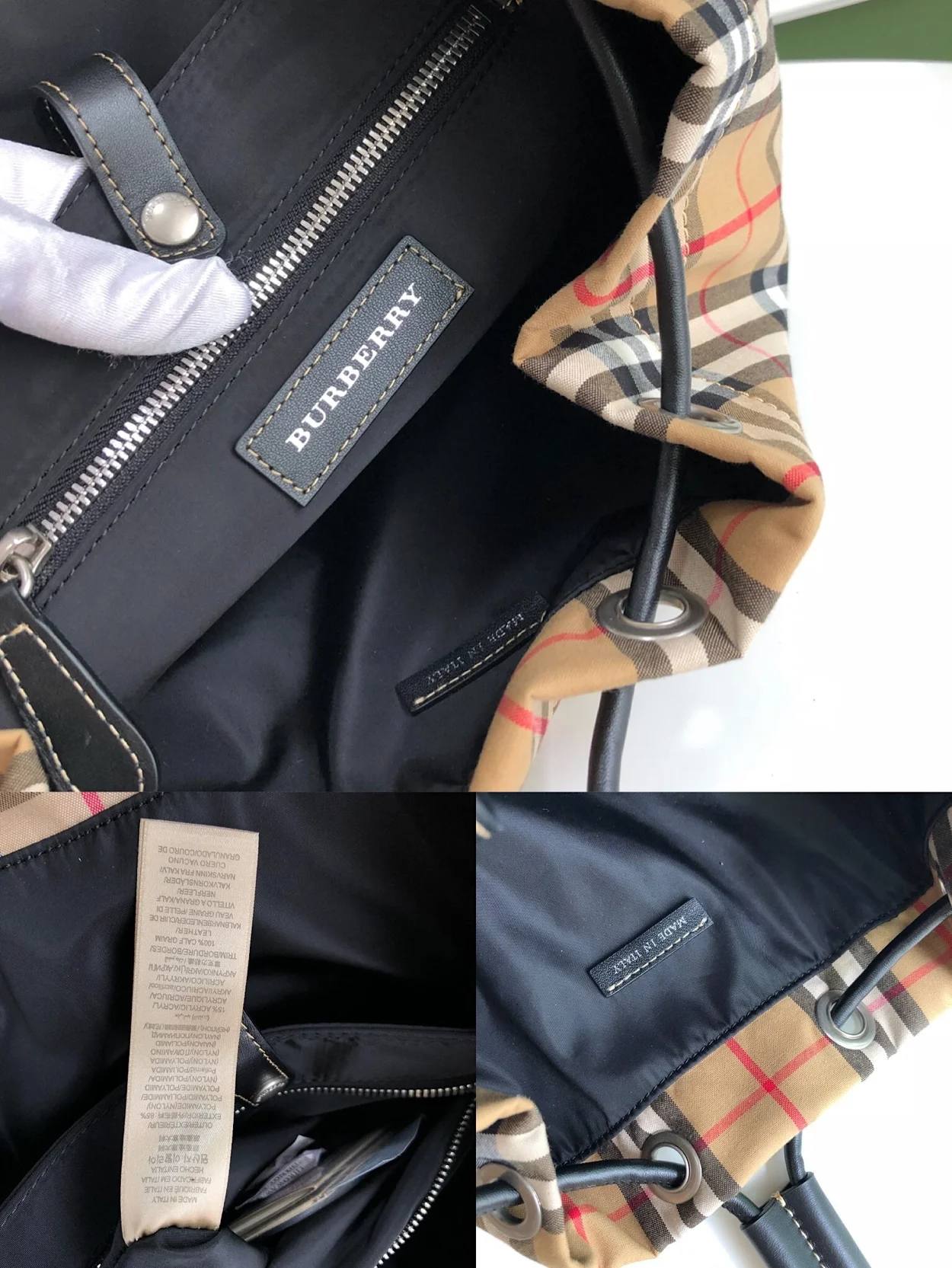 버버리  Rucksack 백팩