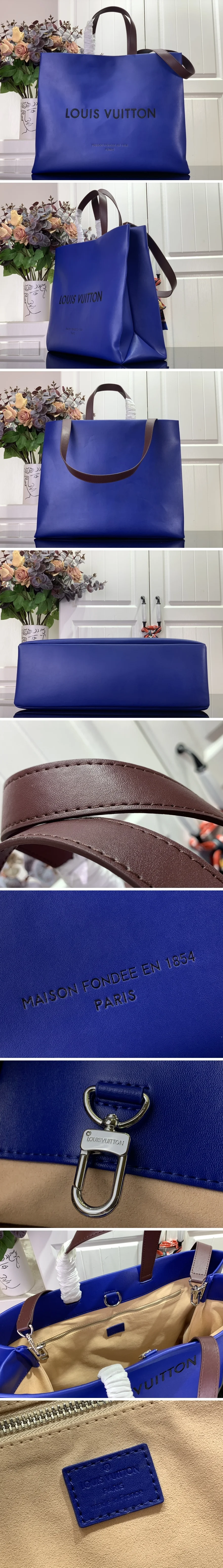 루이비통 쇼퍼백 m24457 블루 상세 이미지 2