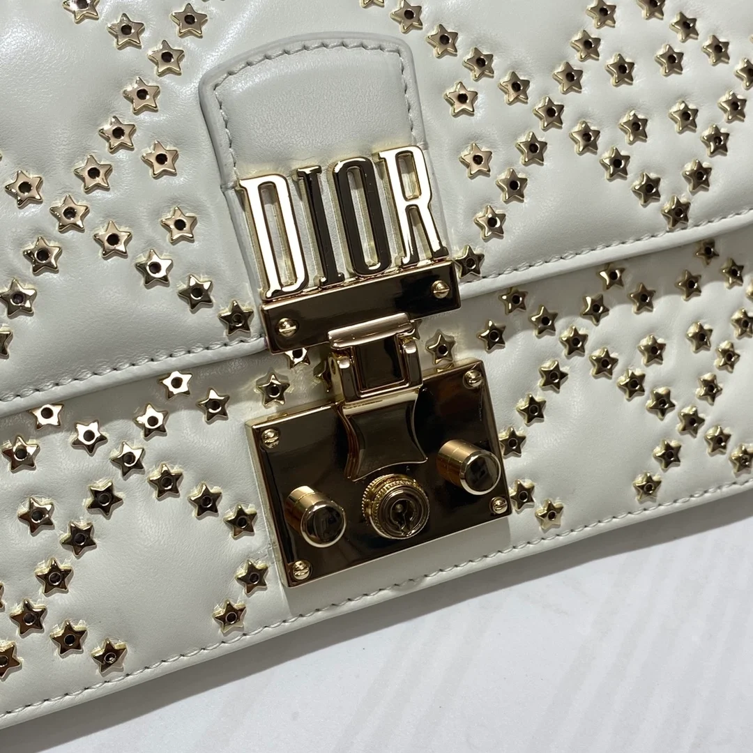 디올 까나쥬 어딕트 스몰 백 화이트
