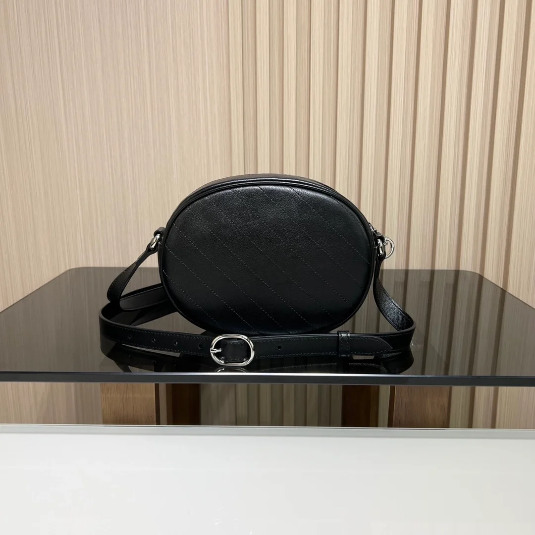 구찌 블론디 블랙레더 미니 숄더백