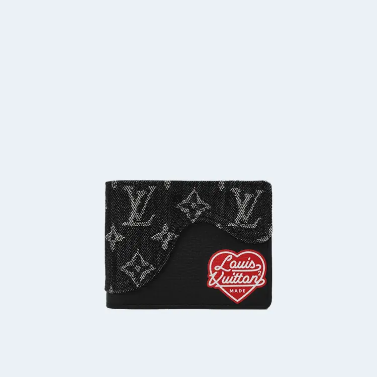 루이비통 x 니고 슬렌더 월렛 블랙 M81020