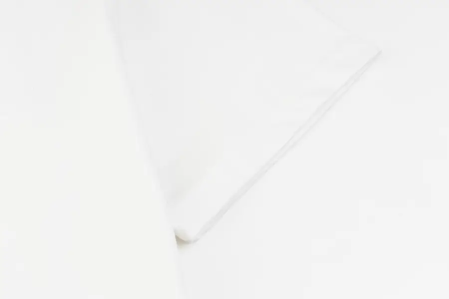 발렌시아가 유니티 코튼 로고 티셔츠 화이트