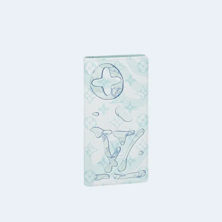 루이비통 모노그램 아쿠아가든 코티트 캔버스 브라짜 월릿 M82306