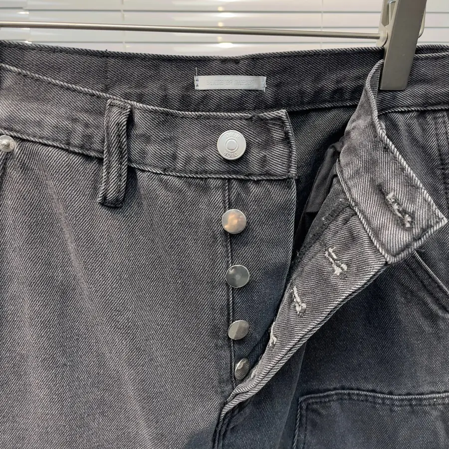 디올 블랙 카펙터 데님 진