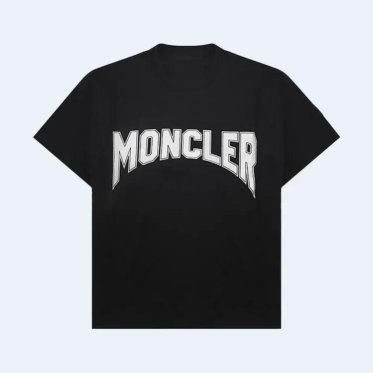 몽클레어 컬리지 반팔 티셔츠 블랙