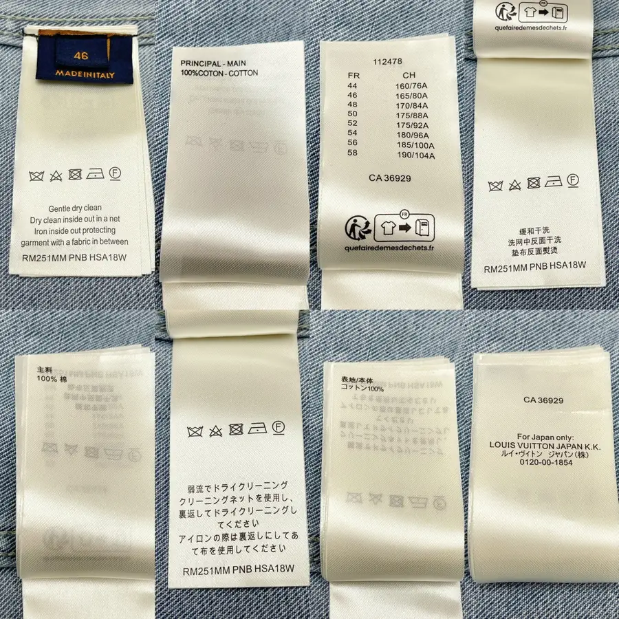 루이비통 데님 트러커 재킷 1AGINF