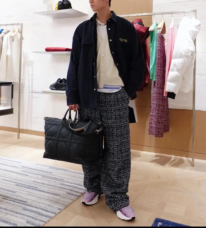 디올 x 루이스해밀턴 오버셔츠