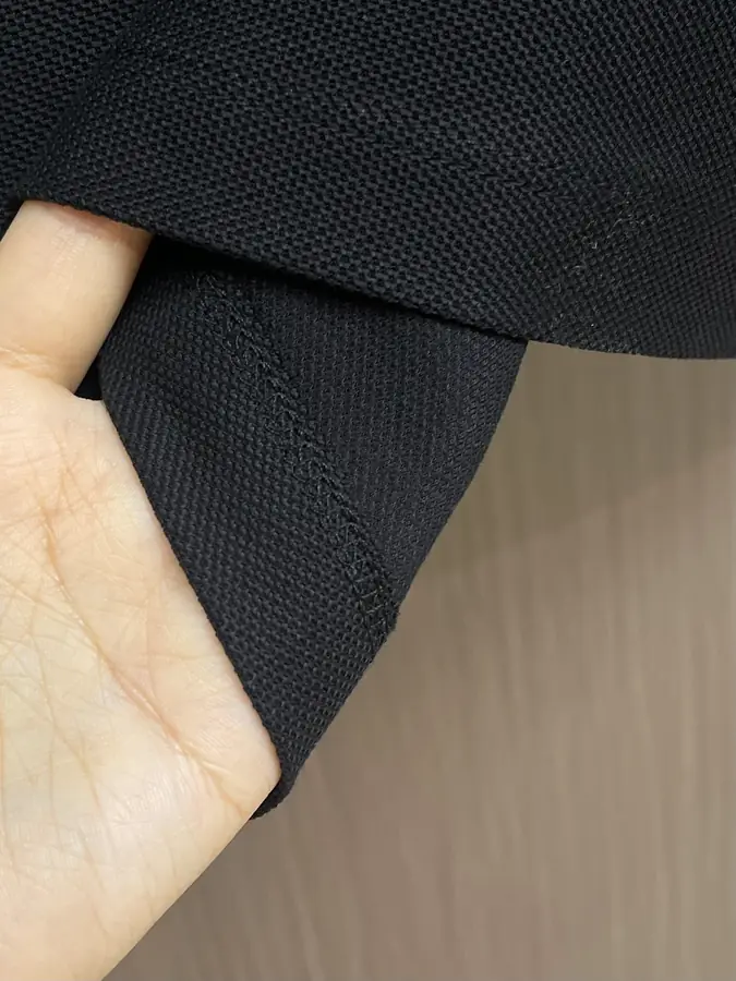 버버리 코튼 폴로 셔츠 블랙