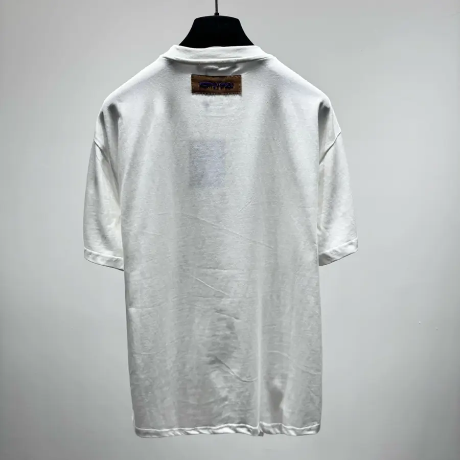 루이비통 쇼트 슬리브드 코튼 티셔츠 1AFJG0