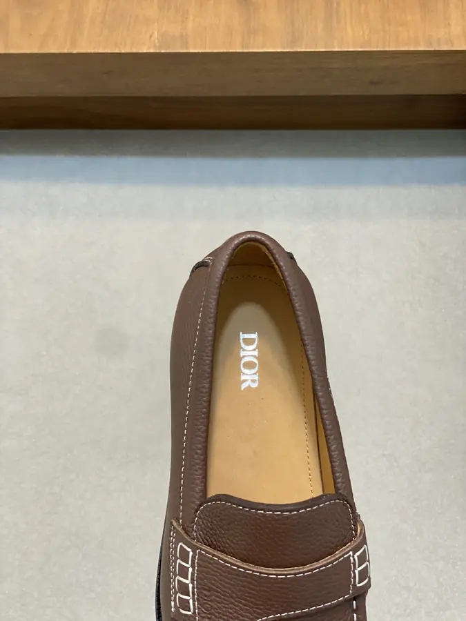 디올 그랜빌 로퍼 브라운
