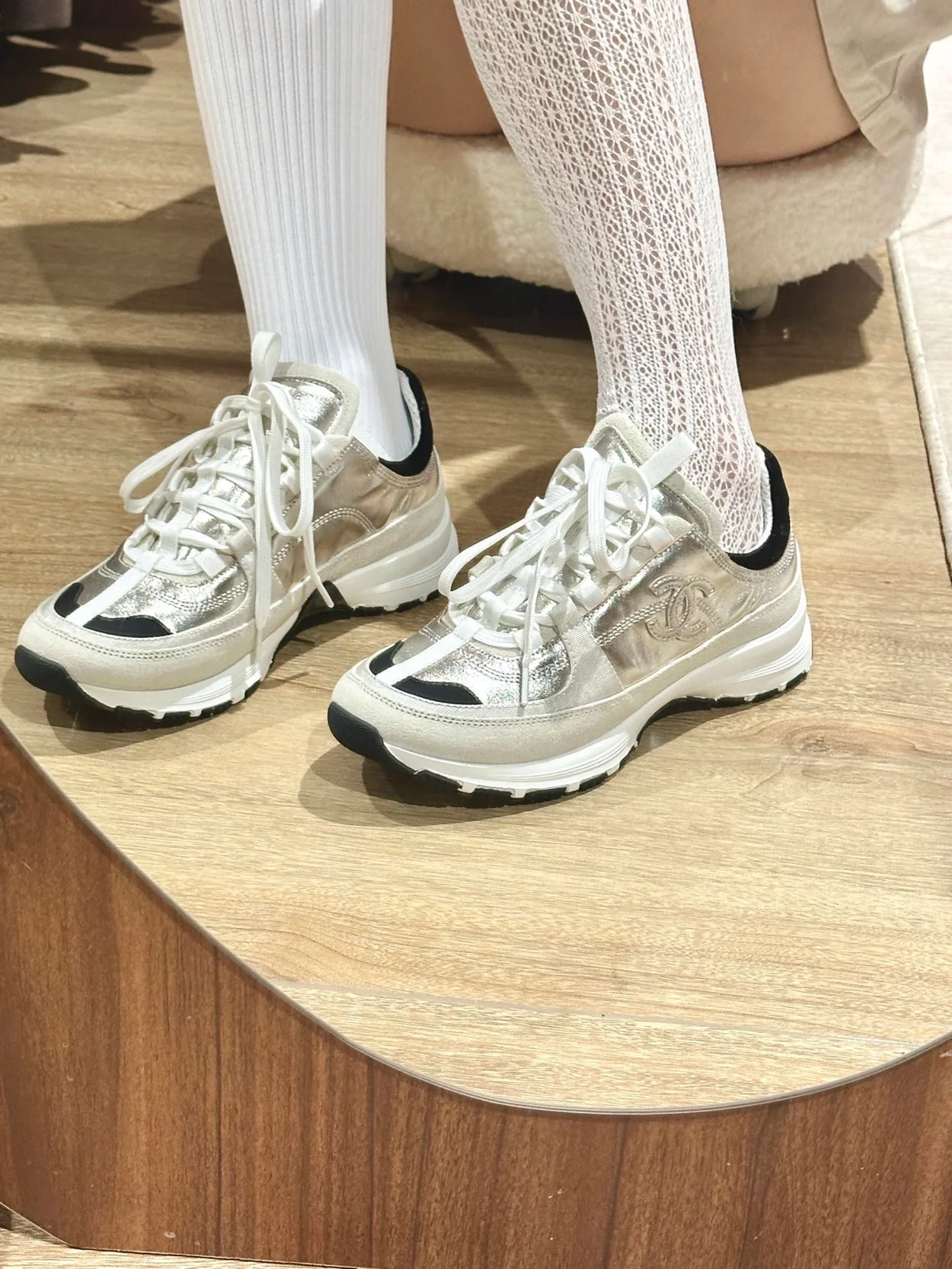 샤넬 25A 공방 스니커즈