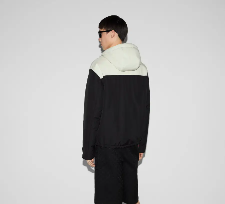 구찌 테크니컬 코튼 캔버스 후드 재킷