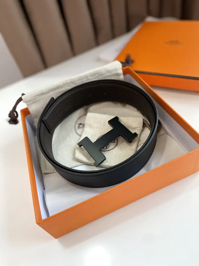 에르메스 콘스탄스 리버서블 다크 브라운 벨트 38mm