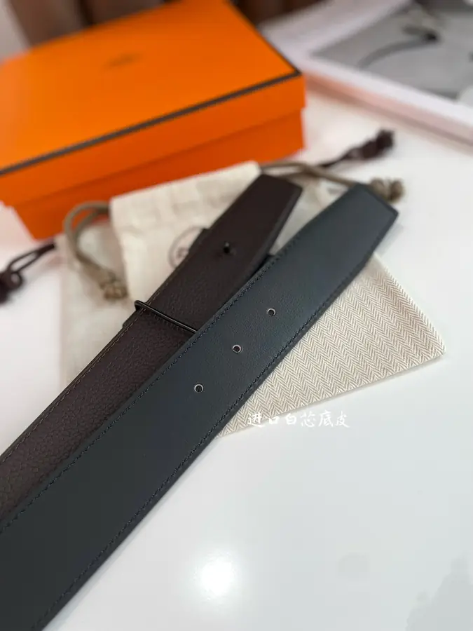 에르메스 콘스탄스 리버서블 다크 브라운 벨트 38mm