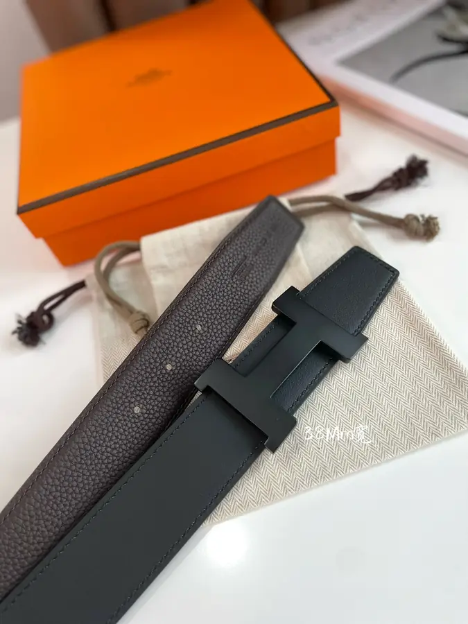 에르메스 콘스탄스 리버서블 다크 브라운 벨트 38mm
