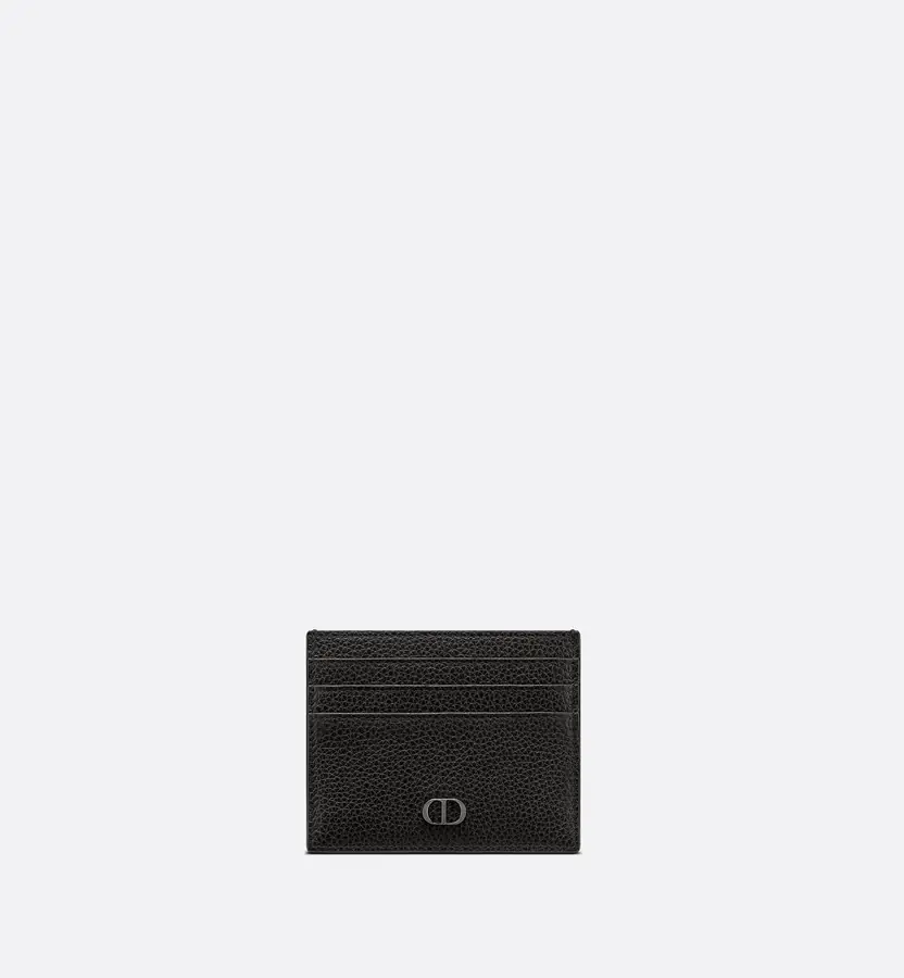 디올 블랙 그래피티 카드 지갑