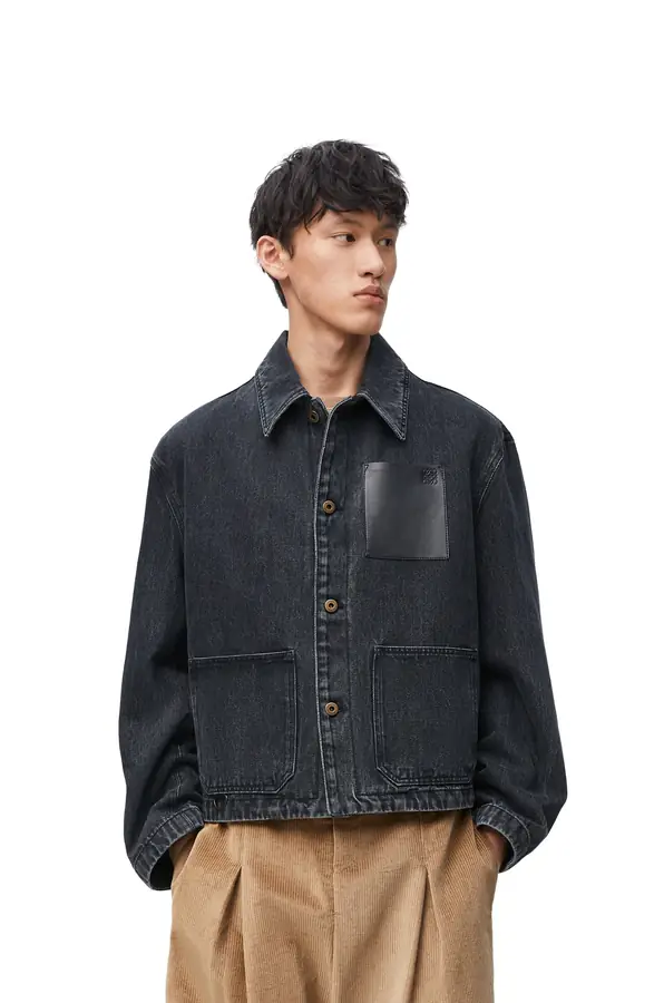 로에베 워크웨어 데님 재킷