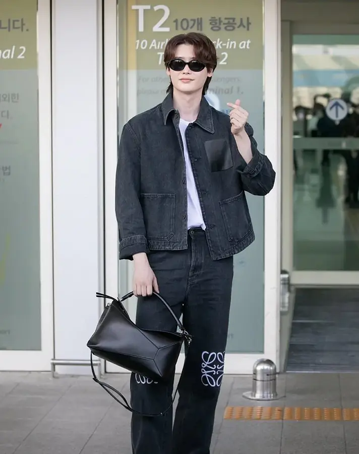 로에베 워크웨어 데님 재킷