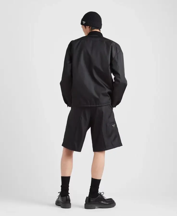 프라다 리나일론 셔츠 재킷